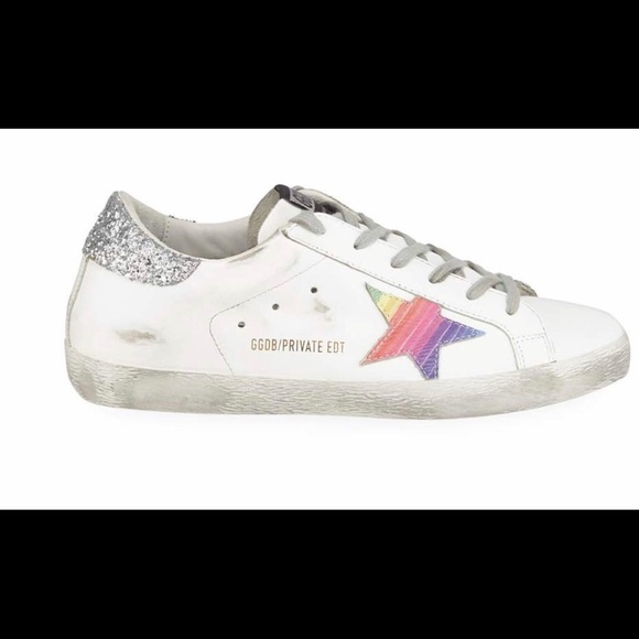 golden goose rainbow laces